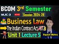 📚 B.COM 3rd Semester Business Law Important Questions 2025 | Business Law 3rd Semester Lecture 6✅
