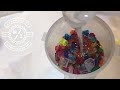 woodturning-  lego and epoxy resin - making a lego pot