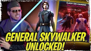 General Skywalker Unlocked! Clash on Kamino Epic Confrontation Strategy Guide! | SWGoH