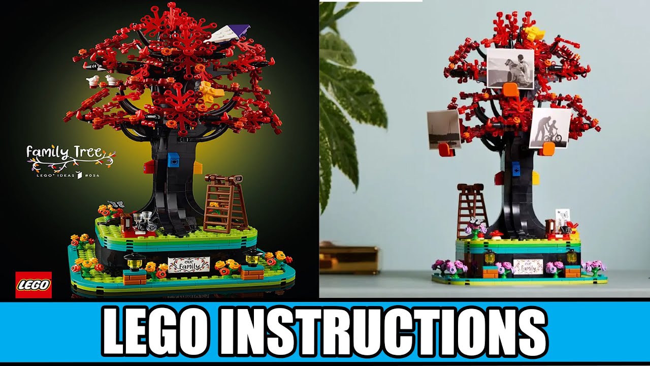 Ideas - Family Tree - Trees LEGO instructions
