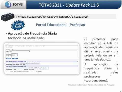 Educacional: Melhorias Portal Professor