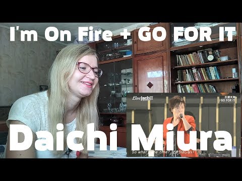 三浦大知 (Daichi Miura) - I'm On Fire + GO FOR IT (吹奏楽とコラボ) |Reaction|