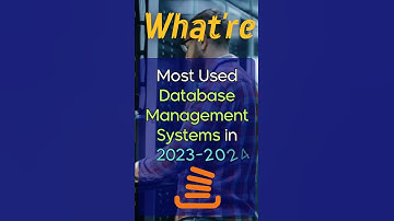 Most Used Database Management Systems in 2023-2024