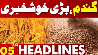 Big News For Wheat Users | Lahore News Headlines 05 AM | 08 May 2024