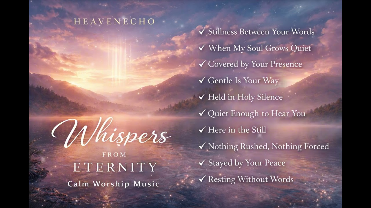 Whispers From Eternity | Peaceful Worship Music Compilation | Prayer, Rest & Stillness – HeavenEcho