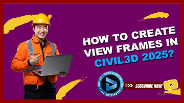How to Create View Frames in Civil3D 2025? || Dynamic Design Creations