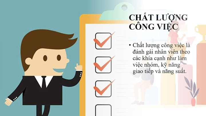 Những tiêu chí đánh giá nhân viên