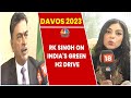 Rk singh union power minister discusses the green energy transition  davos 2023  cnbctv18