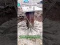 Massive Piles Installed for a Bridge Foundation: Watch the Heavy Machinery Bore a Deep Hole Caisson