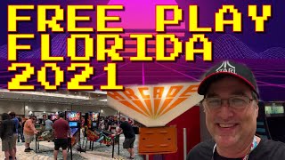Free Play Florida 2021! MASSIVE Video Game Convention! Pinball, games, & toys! screenshot 2