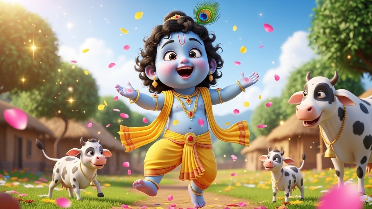 छोटी छोटी गैया छोटे छोटे ग्वाल Choti Choti Gaiya Chote Chote Gwal | #Bal Leela Krishna Bhajan 2025