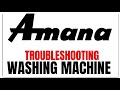 Amana Washer Stuck On Rinse Cycle