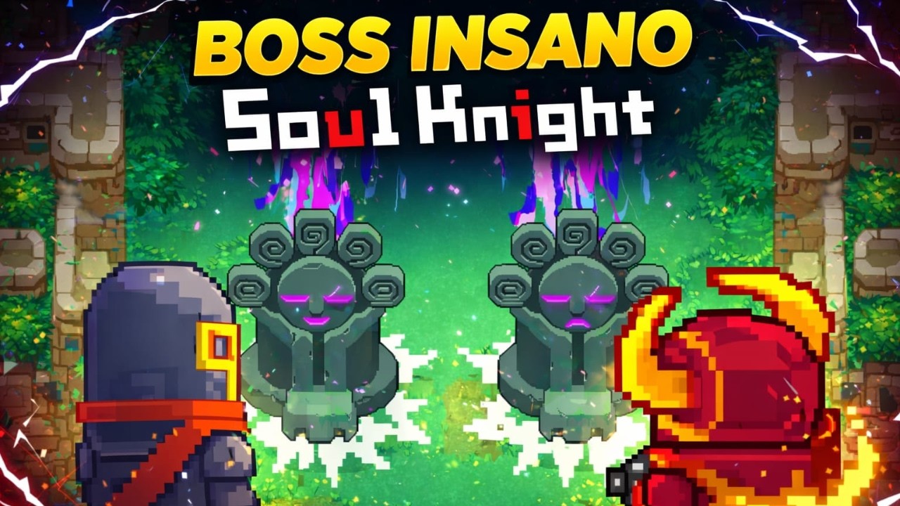 😅 BOSS INSANO… MAS NEM TANTO ASSIM | SOUL KNIGHT #5
