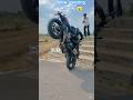 wow amazing wheelie 😱 AI short video 😱 #trending #vairalvideo #bikeride #bikewheelie#newreel #ai ☠️👀