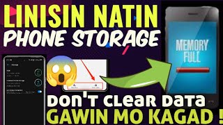 PAANO LINISIN ANG PHONE STORAGE MO ! | FULL STORAGE PROBLEM SOLVED ! 100% LEGIT ! screenshot 1