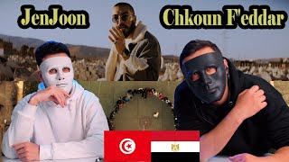JenJoon - Chkoun F'eddar ?? ?? | Egyptian Reaction + لقاء مع مخرج الكليب