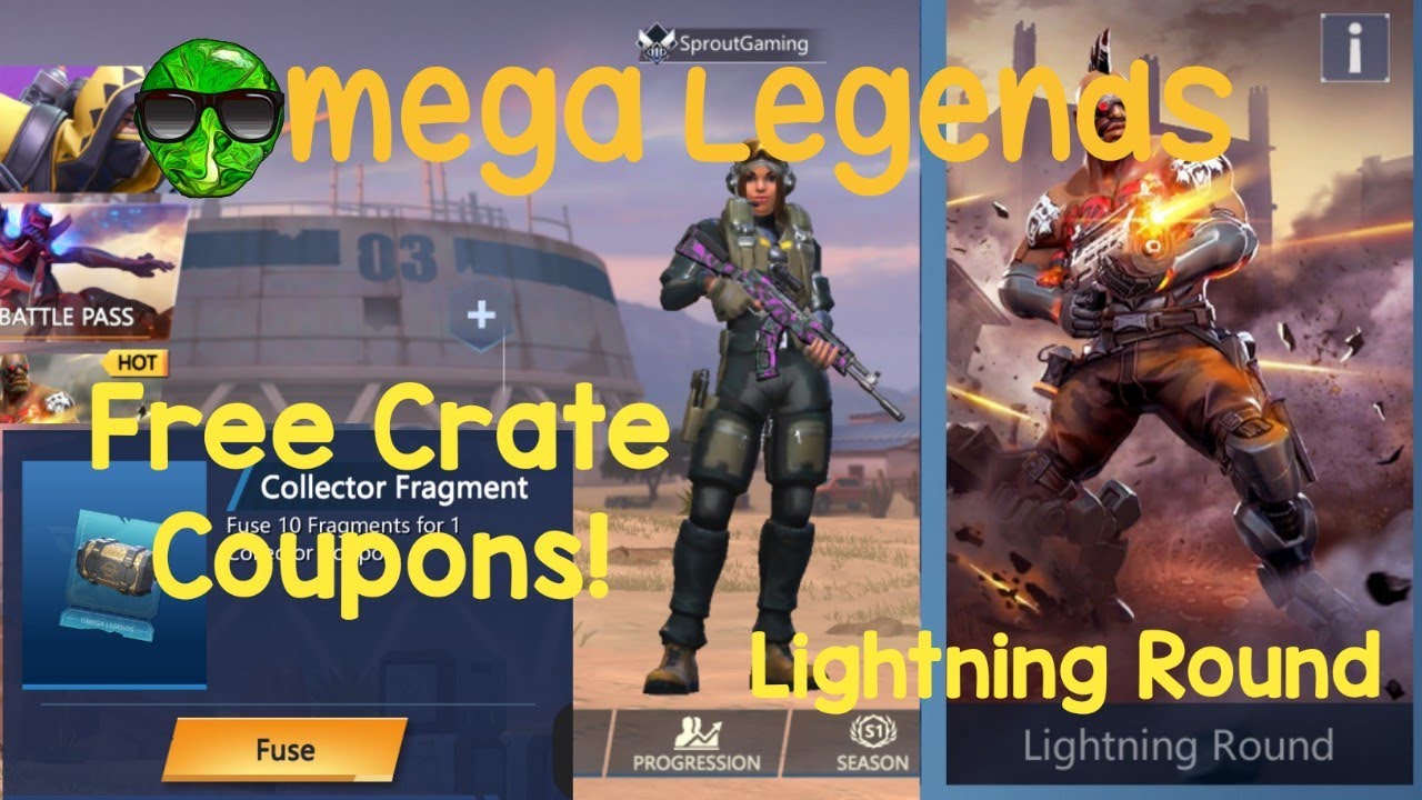 FREE CRATE COUPONS! Lightning Mode Is Active - Omega Legends