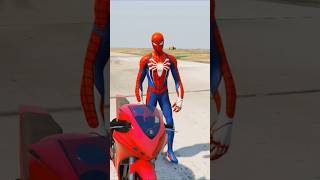 GTA 5 😱 CAN SPIDER-MAN CLEAR THIS RAMP?