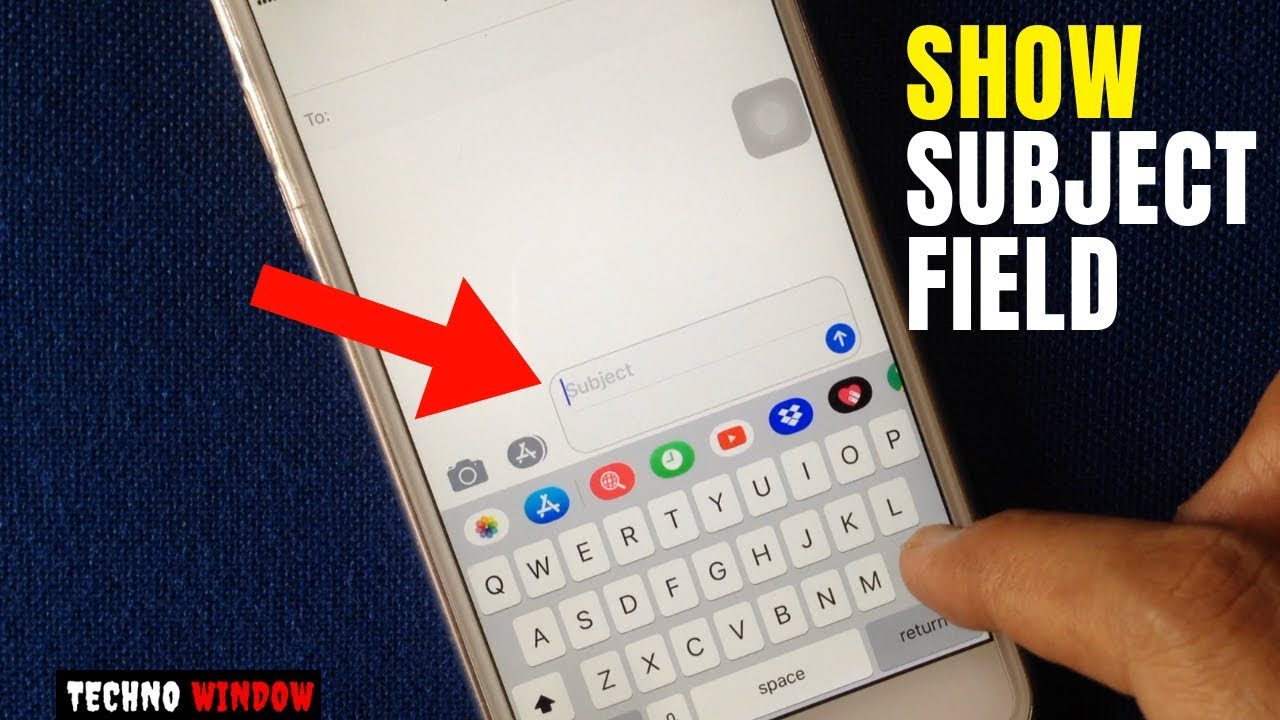 How To Show Subject Field On Iphone Messages