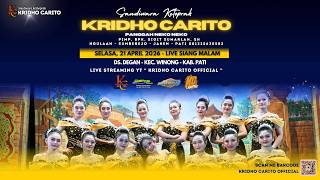 ✅KETHOPRAK KRIDHO CARITO [SIANG] :: DEGAN WINONG PATI :: LAKON : KEBO MARCUET