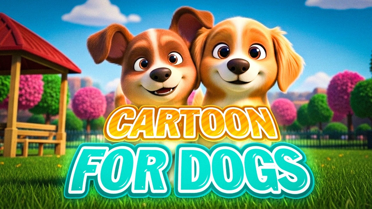 Мультфильмы для собак 🐾 Успокойте собак, когда они одни дома | Dog TV