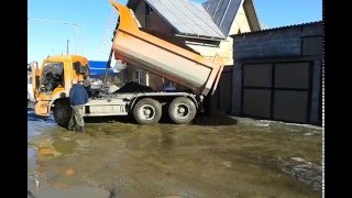 видео Купить щебень и песок с доставкой в Дмитровском районе