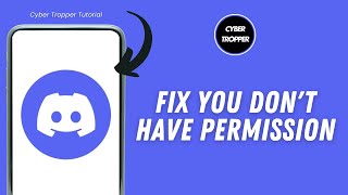 Details How To Fix Discord You Don't Have Permission Guide