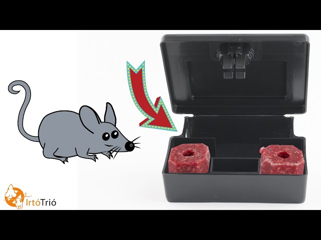 Mouse Bait Station - Professional Bait Station for Mice - Mouse control -  Rodent Control 