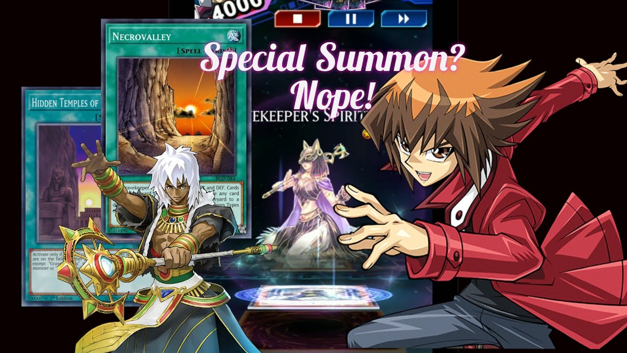 Trolling Deck, Hidden Temple of Necrovalley! Yugioh Duel Link YouTube