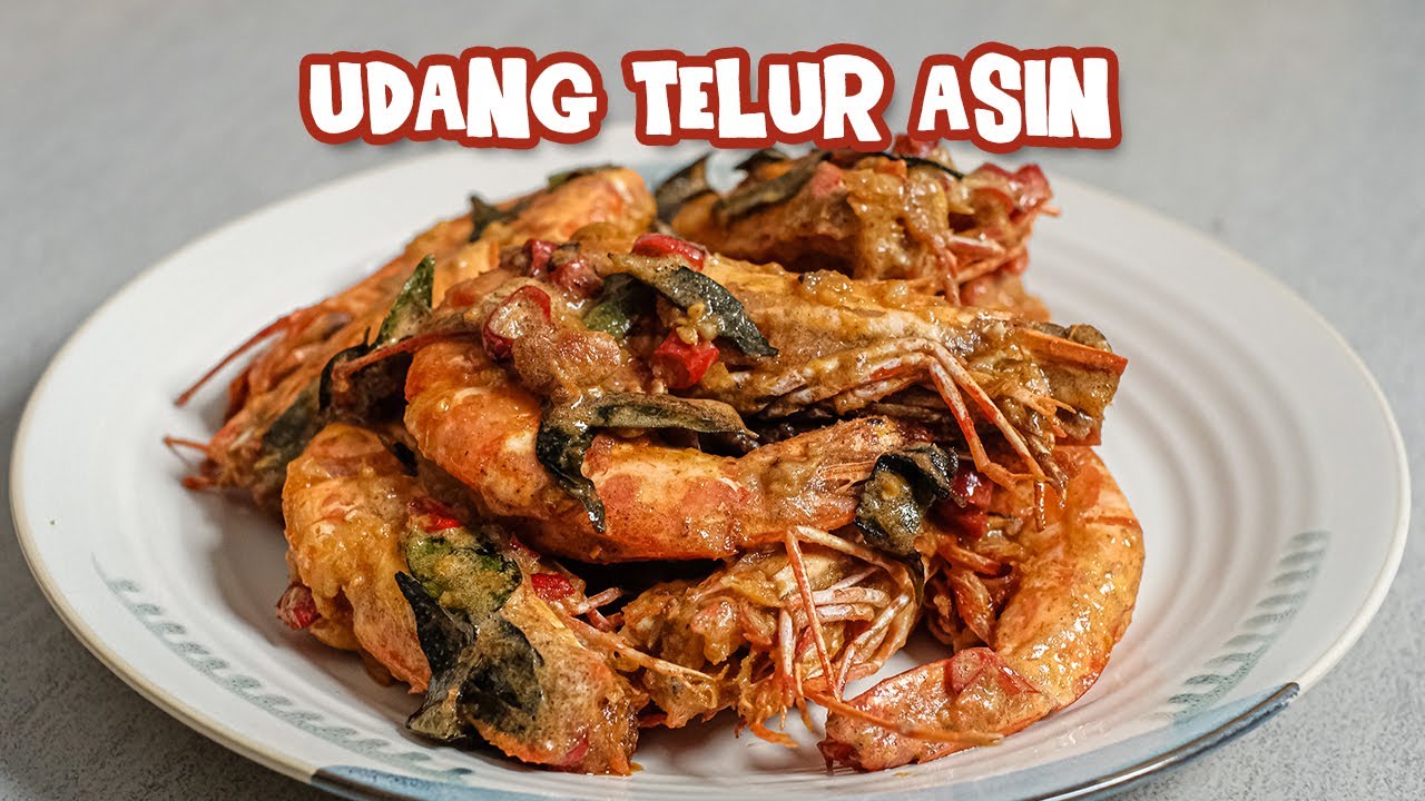 Dijamin Gurih, Ini Resep Udang Telur Asin ala Chef Ade Koerniawan!