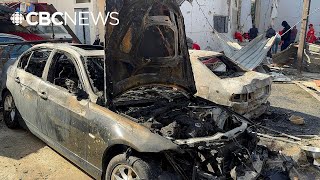 Israeli airstrike on a Palestinian refugee camp in Lebanon kills 13 people