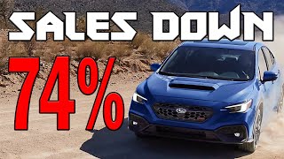 Subaru WRX sales are dropping HARD... Here's why..