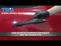 How To Replace Exterior Door Handle 2006-12 Honda Civic