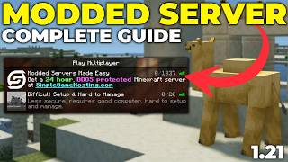 How To Make a Modded Minecraft Server in 1.21 (Complete Guide)