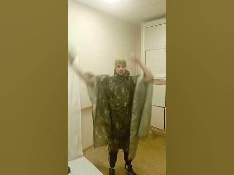 плащ накидка от дождя - YouTube