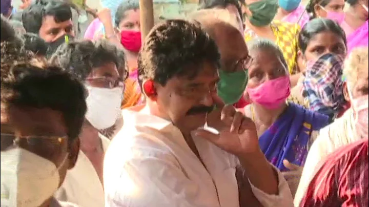 Minister Perni Nani at funeral of YSRCP Leader Mek...