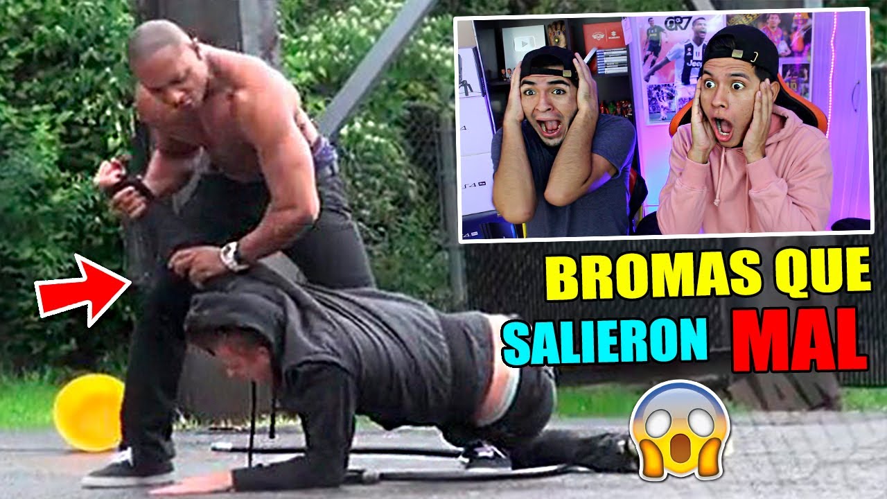 BROMAS PESADAS QUE SALIERON MAL 2 😱 987 que te sorprenderás YouTube BROMAS PESADAS QUE SALIERON MAL 2 😱 987 que te sorprenderás YouTube