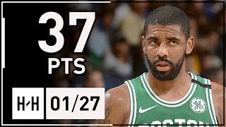 Kyrie Irving Full Highlights Warriors vs Celtics (2018.01.27) - 37 Points, 13-18 FGM!