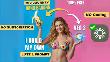 I Built My Own Nano Banana, Veo 3 & MidJourney FREE with Just 1 Prompt (No Coding)