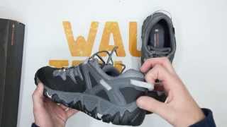 Merrell All Out Blaze GTX - Black / Silver - Walktall | Unboxing | Hands on screenshot 4