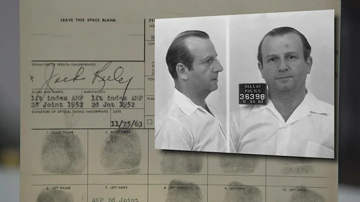 Fingerprints of Lee Harvey Oswald assassin Jack Ru...