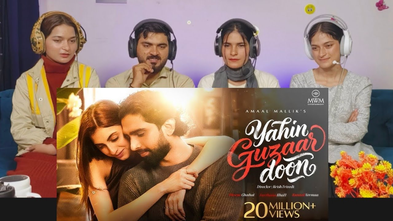 Yahin Guzaar Doon Song Reaction | Amaal Mallik  Farrhana Bhatt | Shreya Ghoshal, Kunaal V, Krish T