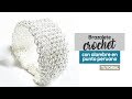 Tutorial Brazalete De Alambre Crochet Tejido en Punto Peruano 😍