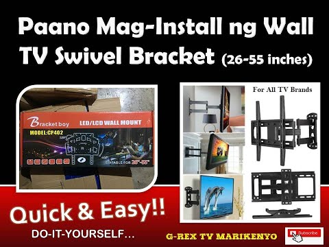 Video: Mga Bracket Sa Kisame Para Sa Mga TV (28 Mga Larawan): Swivel At Maaaring Iurong Mga Pag-mount Sa Kisame. Paano Mag-hang Ng TV Sa Isang Bracket?