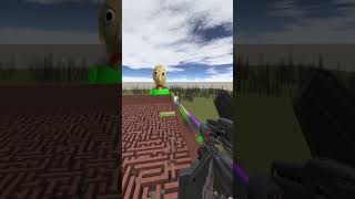 Destroying Baldi In Big Maze Gmod Nextbot
