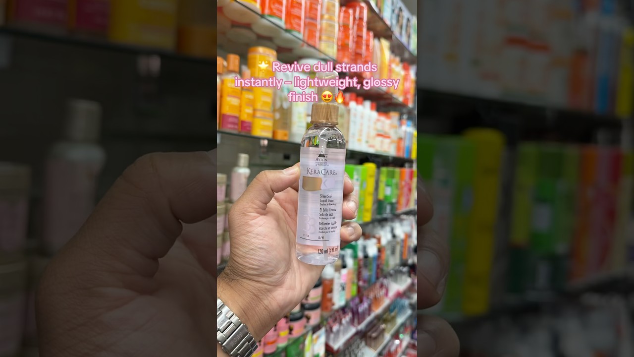 KeraCare Silken Seal Review | Heat Protectant + Instant Shine Spray for Healthy Hair ✨ 