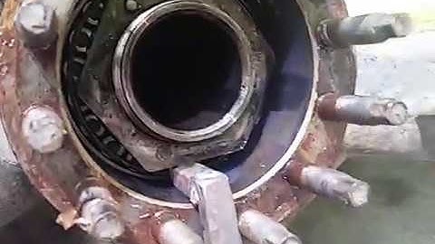 How to Remove Axle nuts without Sockets or using Chisels.