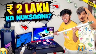 Annoying TSG Ritik For 24 Hours 😂| He Left The Bootcamp *FOREVER*😭Breaking Gaming Pc😨 |Jash Dhoka