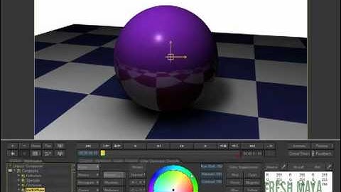 Fresh Maya Video Tutorial:  Rendering Passes (Part 2)