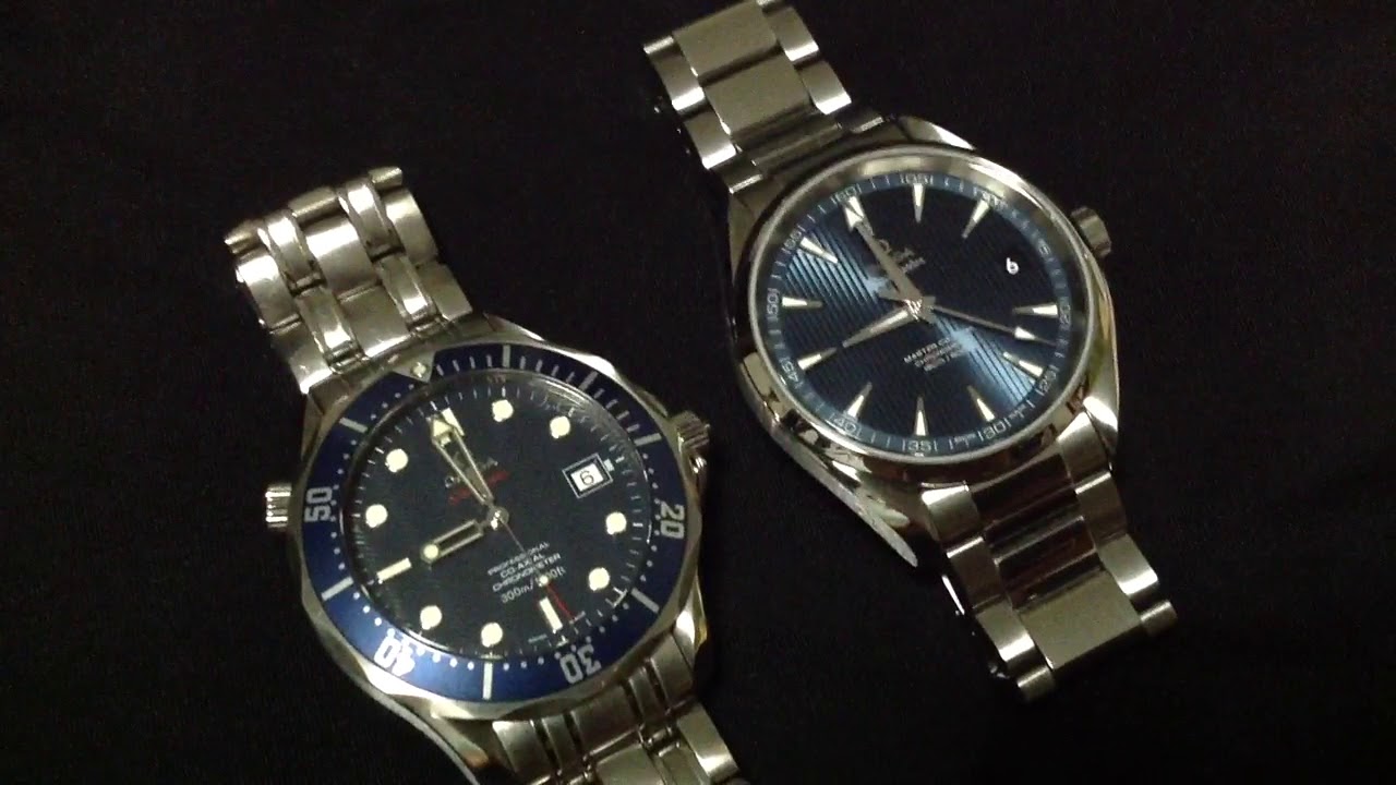 omega seamaster 300 vs aqua terra